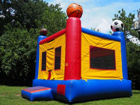 Inflatable Modern Bounce Houses in Kansas City.